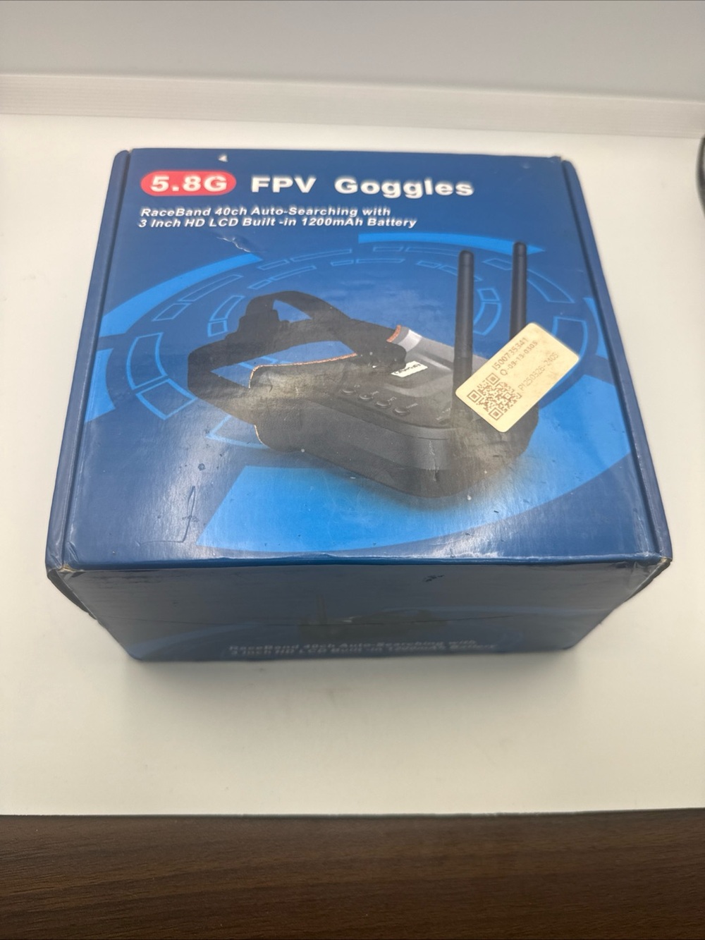 Source Unknown Blue FPV Goggles 5.8G